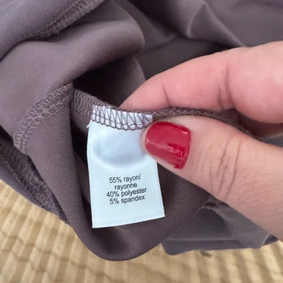 Maurice’s Cloud Scuba Knit Crew Neck Sweatshirt size M Purple - Picture 7 of 7